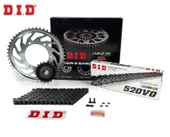 ZİNCİR DİŞLİ SETİ KAWASAKI Z 650 (ER650) (650 cc)  (2017-2021) / KAWASAKI / Z 650 (ER650) / 650cc / ZİNCİR: DID-520 ORING-114 / ÖN-ARKA DİŞLİ: JT (15T-46T) / 2017-2018-2019-2020-2021-2022-2023 - 1