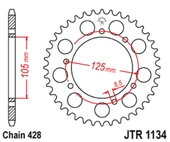 ARKA DİŞLİ / YAMAHA / XT R / 125cc / (ORİJİNAL DİŞLİ SAYISI) / 2005-2006-2007-2008-2009-2010-2011 - 1