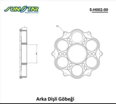 ARKA DİŞLİ GÖBEĞİ / DUCATI / 1098 / S / 1100cc / ALÜMİNYUM / 2007-2008 - 1