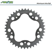 ARKA DİŞLİ ALÜMİNYUM / DUCATI / EVO / 848cc / (DİŞLİ SAYISI : ORİJİNAL+2) / 2011-2012-2013 - 1
