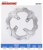 DUCATI DALGALI ARKA FREN DİSKİ / DUCATI / DIAVEL / 1200cc / ARKA  / 2011-2012-2013-2014 - 1