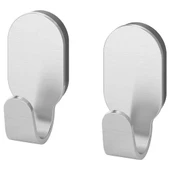 IKEA Brogrund Duvar Askısı Kanca Paslanmaz Çelik Iki Adet 7 Cm - 1