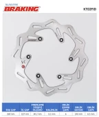 DALGALI ÖN FREN DİSKİ / HUSQVARNA / FC / 250cc / ÖN / 2014-2015-2016-2017-2018-2019-2020 - 1