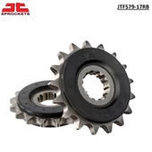 KAUÇUK DESTEKLİ SESSİZ ÖN DİŞLİ / YAMAHA / FZ1 / FAZER / 1000cc / (ORİJİNAL DİŞLİ SAYISI) / 2006-2007-2008-2009-2010-2011-2012-2013-2014 - 1