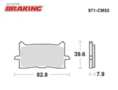 SİNTERLİ ÖN FREN BALATASI / HONDA / CB 125 R / 125cc / ÖN  / 2018-2019-2020 - 2