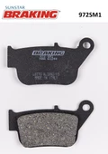 YARI METALİK ARKA FREN BALATASI / YAMAHA / X-MAX (ABS YOK) / 250cc / ARKA  / 2014-2015-2016 - 1