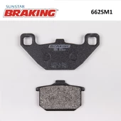 YARI METALİK FREN BALATASI / KAWASAKI / EN VULCAN / 500cc / ÖN / 1990-1991-1992-1993-1994-1995-1996-1997-1998-1999-2000-2001-2002-2003-2004-2005-2006-2007-2008-2009 - 1