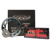 ZİNCİR DİŞLİ SETİ YAMAHA WR F (450 cc) (2003-2006) / YAMAHA / WR F / 450cc / ZİNCİR: JT-520X1R3 (Çelik)-114 / ÖN DİŞLİ :  SUNSTAR (14T) / ARKA DİŞLİ: JT (50T) / 2003-2004-2005-2006 - 1