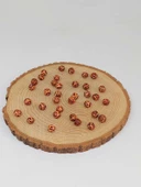 Ahşap Boncuk 8mm/50adet (53284) thumbnail 3