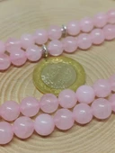 Pembe Kuvars Taşı 99luk Tesbih 8mm (2958) thumbnail 3