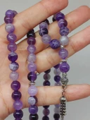 Ametist Taşı 99luk Tesbih 8mm (8968) thumbnail 4