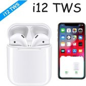 TWS i12 Bluetooth 5.0 Kulaklık - Şarj Üniteli - 2