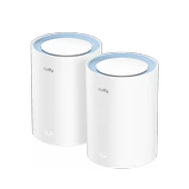Cudy Router M1200 2-Pack Ac1200Mbps 2.4Ghz/5Ghz Ap/Re/Wısp Mu-Mımo Kablosuz 2'Li Mesh Wi-Fi Sistemi - 1
