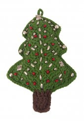 Amigurumi El Yapımı Yılbaşı Ağacı Organik Dokuma Oyuncak - 1