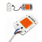 220v 50w Bitki Büyütme Ledi Klemensli Tüm Işık Spektrumlu Fide thumbnail 3