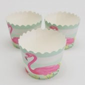 Flamingo Cupcake (Muffin) Kabı (25 adet) - 2