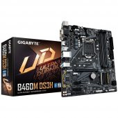 GIGABYTE B460M DS3H DDR4 M2 PCIe NVME HDMI DVI PCIe 16X v3.0 1200p mATX - 1
