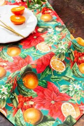 Red & Orange Duck Keten Runner  40 x 140 - 2