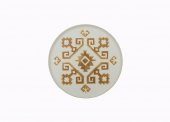 Porland Arabesque Desen1 Düz Tabak 18cm - 1