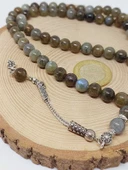 Labradorit Taşı 99luk Tesbih 8mm (4695) thumbnail 5