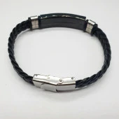 Örgülü Kilitli Erkek Bileklik - 4