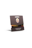 Galatasaray Orijinal Lisanslı Logo Siyah Kapüşonlu Sweat Bileklik Set Hediyelik Ahşap Kutulu - 7