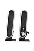 Snopy SN-820 1+1 Speaker Siyah/Gümüş USB - 3