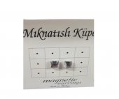 Magnetic Mıkatıslı Küpe Parlak Çift - 2