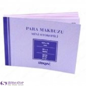 ÖZKAN OTOKOPİLİ PARA MAKBUZU MİNİ 50*2 12 ADET NÜSHA - 1