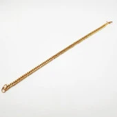 Altın Rengi Çelik Bileklik - 9