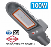 100W Led Yol Sokak Armatür DLS Park Bahçe Çevre Site Bina Dış Mekan Lamba Aydınlatma Ledli Sokak Armatürü - 2