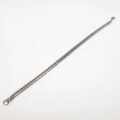 Gümüş Rengi Çelik Bileklik - 4