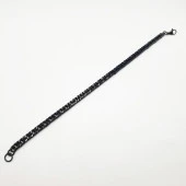 Siyah Renk Çelik Bileklik - 8