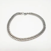 Gümüş Rengi Çelik Bileklik - 6