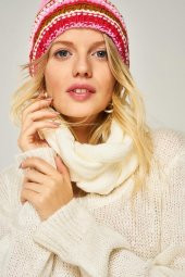 Forum Fashion B002 Triko Saç Örgülü Boyunluk - 7