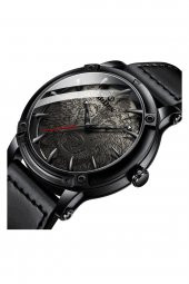 Biden 0185 Bozkurt Desenli Kayışlı Erkek Kol Saati - 2