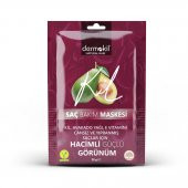 DERMOKİL Vegan Kil, Avokado ve E Vitaminli Saç Maskesi 35 ml - 1