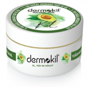 DERMOKİL El , Yüz ve Vücut Bakım Kremi Avokado 300 ml - 1