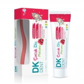 DKDENT Ahududu Aromalı Florürsüz Çocuk Diş Macunu 50 ml Fırça Hediyeli - 1