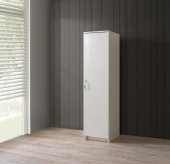 Çok Amaçlı Tek Kapaklı Mutfak Erzak Kiler Dolabı 45X52x180cm - 2