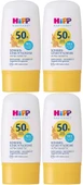 Hipp Babysanft Güneş Kremi -Yüz için Sonnen Gesıchtscreme 50+ Faktör Ultra Sensıtıv 30ML (4 Lü Set) - 1
