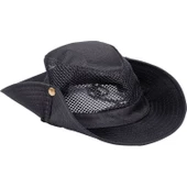 Fileli Outdoor Şapka - Balıkçı Şapka - Siyah - ART-7502 thumbnail 2