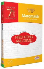 EDİTÖR VİP 7.SINIF MATEMATİK HIZLI KONU ANLATIMI - 1