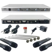 VHF KABLOSUZ MİKROFON 4 EL JOSEPH JH-7070 - 1