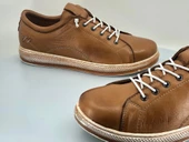 Ayakdaş %100 Hakiki Deri Kadın Unisex Sneaker Spor Ayakkabı thumbnail 4