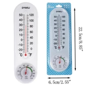 Ayt Powermaster Pm-24665 Sıcaklık Nem Ölçer Analog Termometre -20 +50 Derece Arası Ölçüm Ev Duvar Tipi - 6