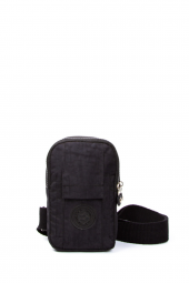 Zigga 02046 Siyah Telefon Bölmeli Mini Çapraz Göğüs Çantası thumbnail 1