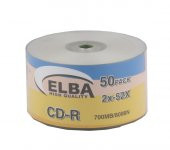 ELBA CD-R 700MB 80MIN 56X 50Lİ PAKET SHRİNK - 1