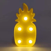 ANANAS DEKORATİF LED LAMBA 12X6,5X2,5 CM - 1