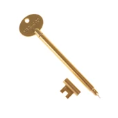 GOLD RETRO KLASİK ANAHTAR KALEM - 1